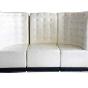 Coco White Height Back Couch