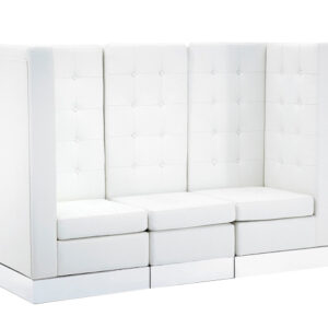 Modular White Tufted