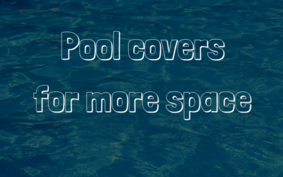 Pool covers for more space